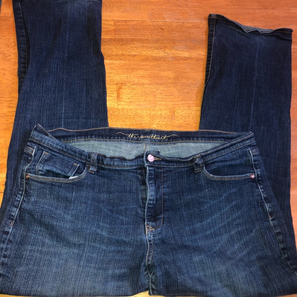 Old Navy The Sweetheart denim jeans Size 16 Long